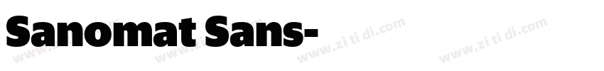 Sanomat Sans字体转换